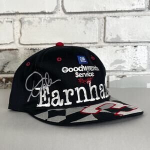 Vintage 90s Dale Earnhardt NASCAR Collectable Racing Hat Chase Authentics
